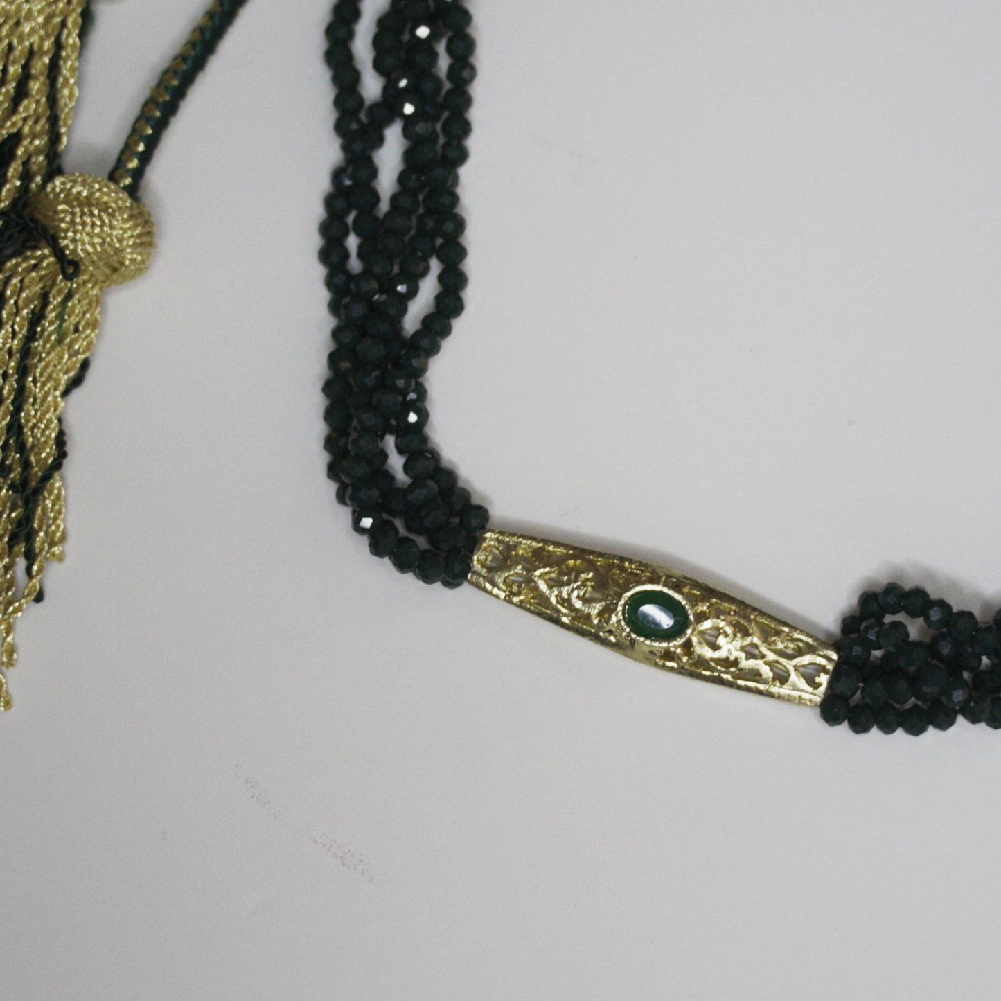 Moroccan Green Johar Necklace