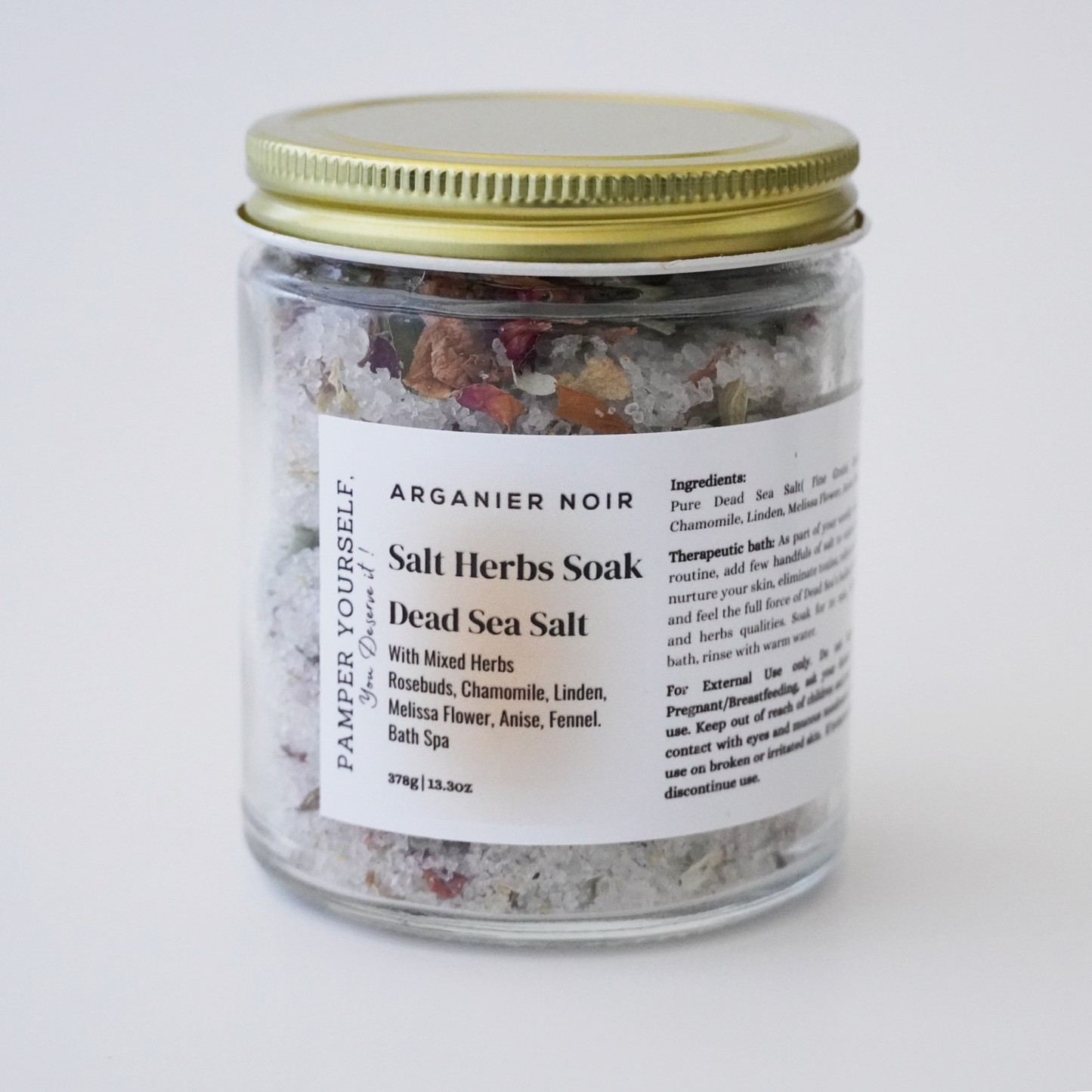 Salt bath soak